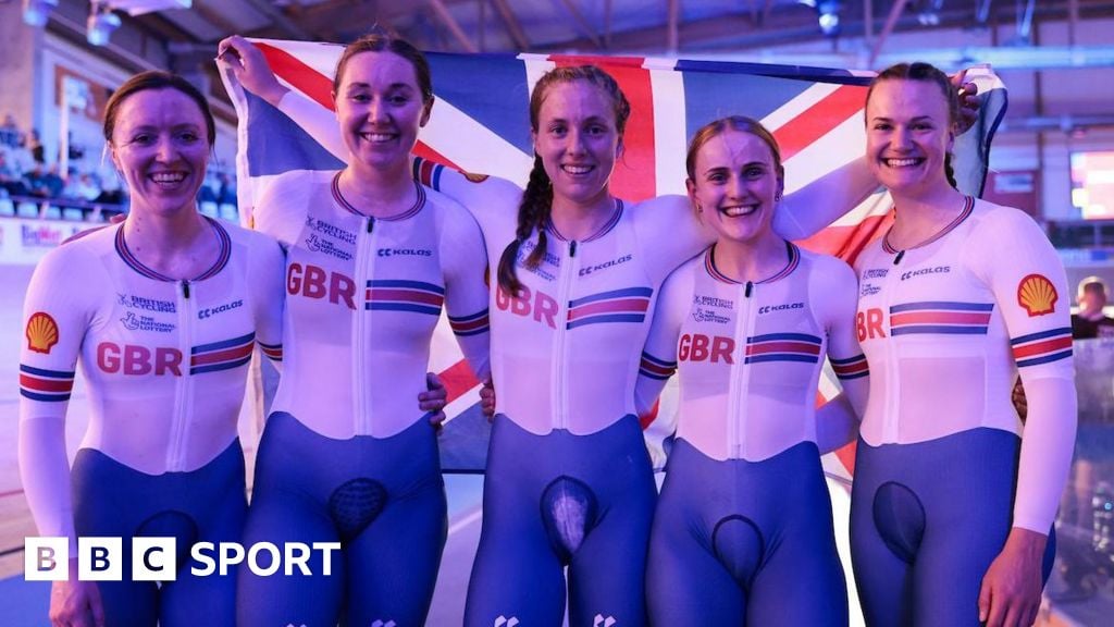 GB win women's team pursuit gold at World Championships