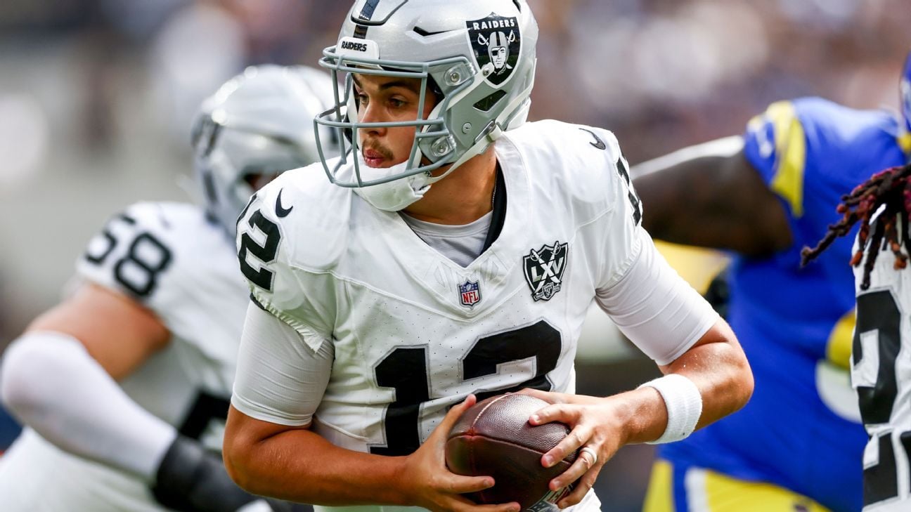 Source: Raiders QB O'Connell has broken thumb