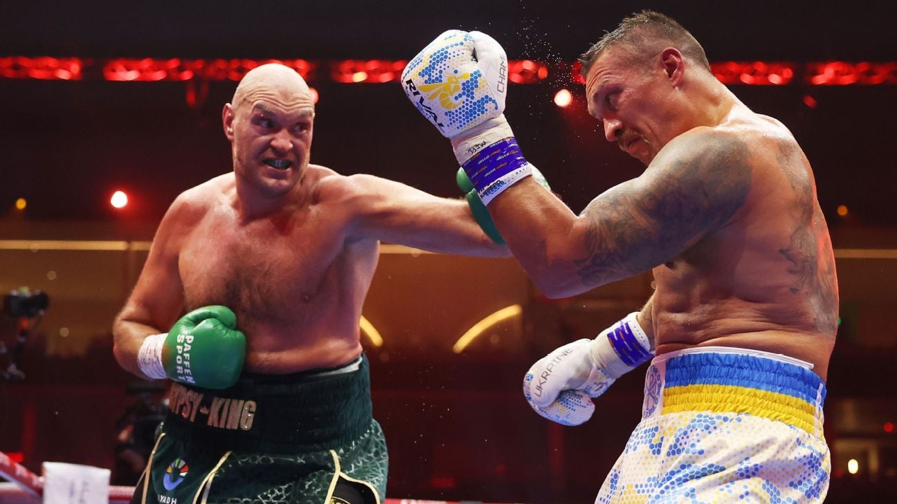 Fury vows to be 'more focused' in Usyk rematch