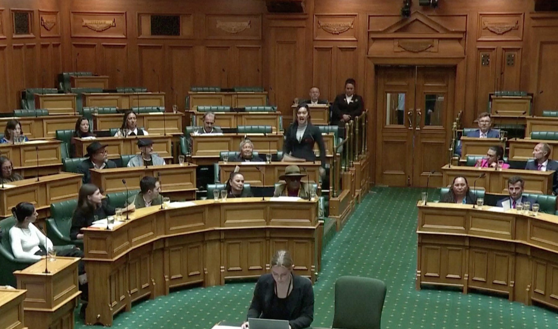 Maori politicians disrupt New Zealand parliament vote with haka