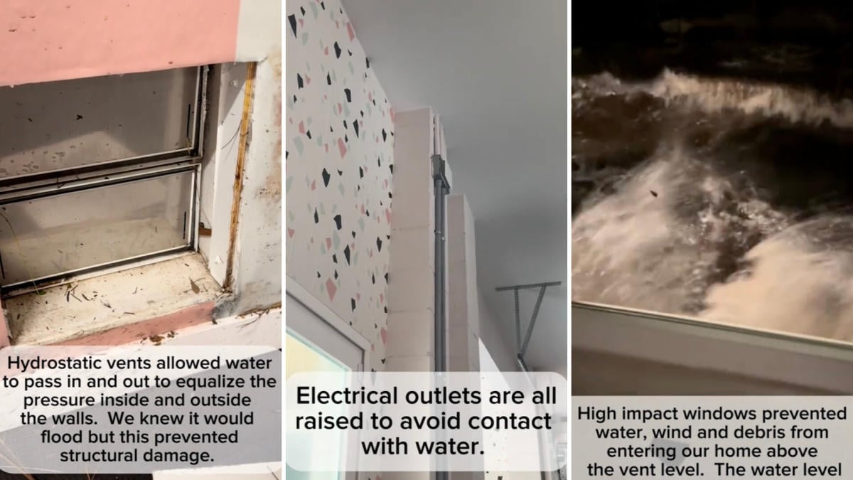 Florida homeowner reveals state of 'hurricane-proof' home after storms ravaged state: 'So many people lost so much ...'