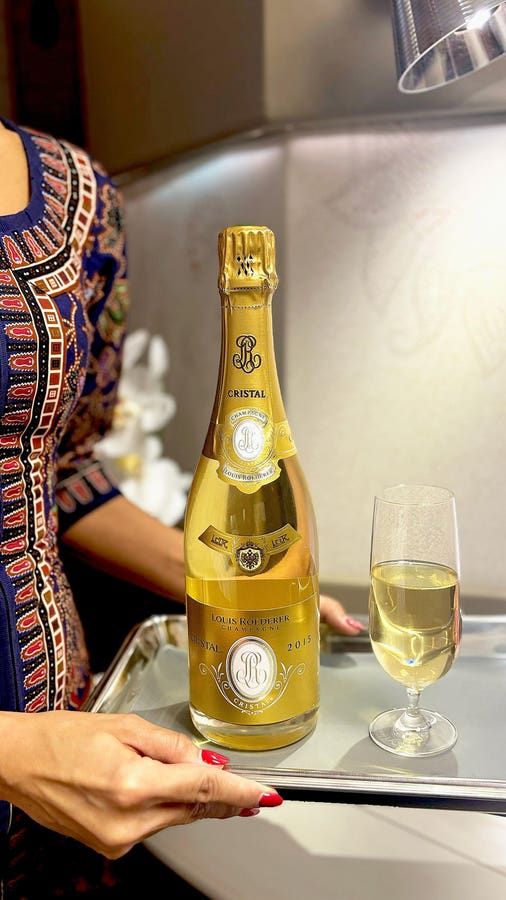 You Can Now Get One Of The Best Champagnes 30,000 Feet In The Air