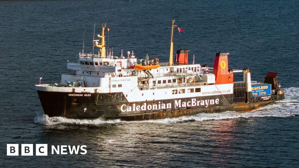 Scotland's islanders bid a fond farewell to a much-loved ship