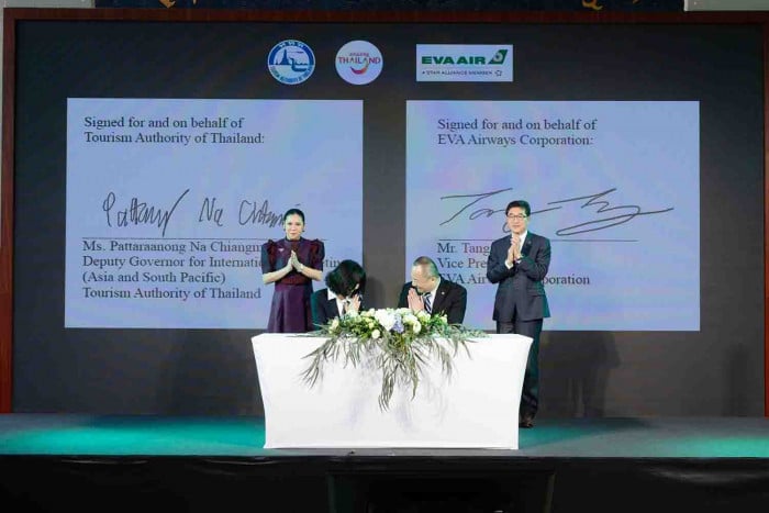 EVA Air and TAT strengthen partnership for tourism growth