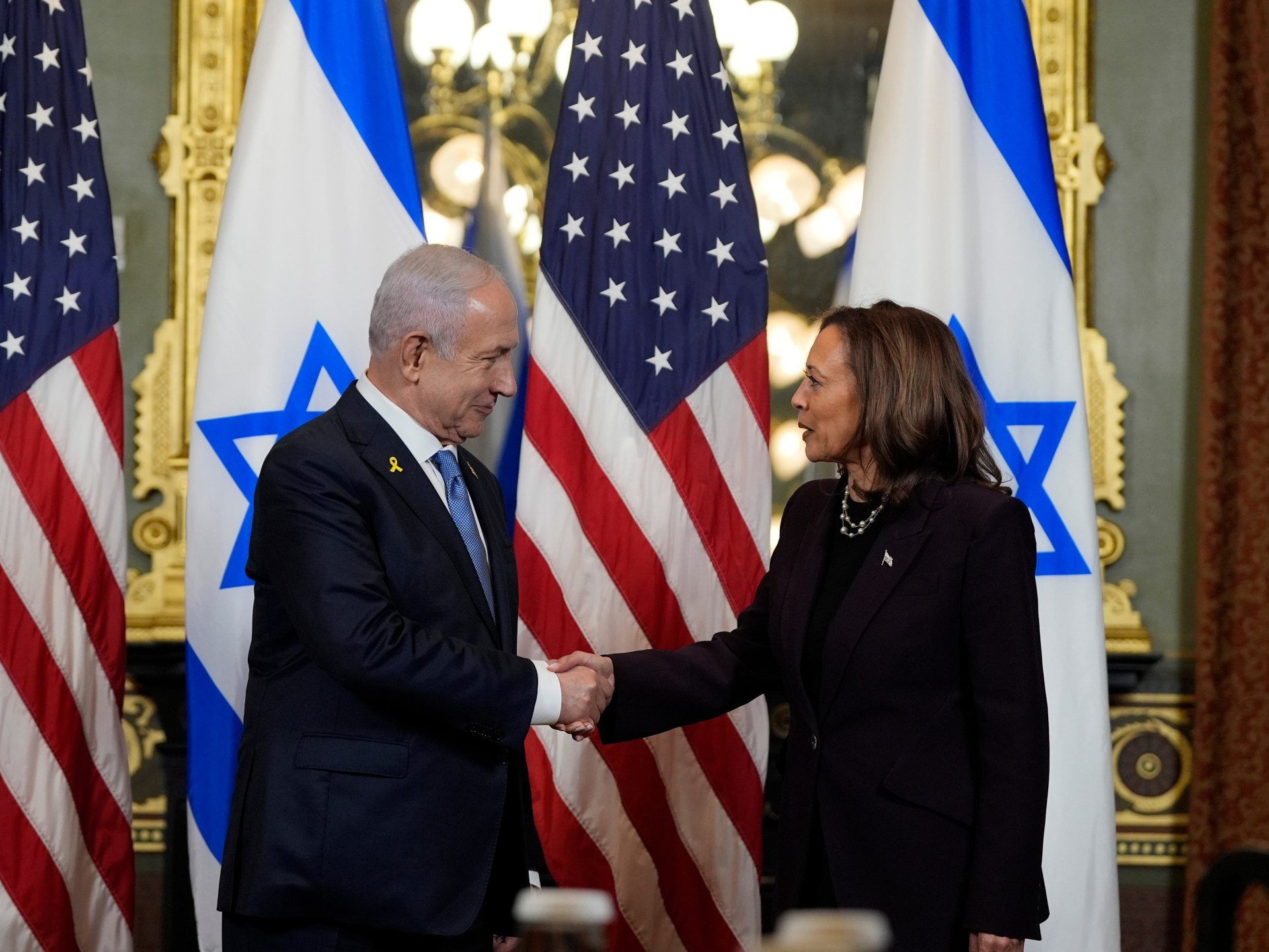 How Republican-linked ads stir Israel tensions to undermine Kamala Harris