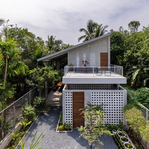 "Monastic minimalism" informs Vietnamese jungle home by MM++ Architects