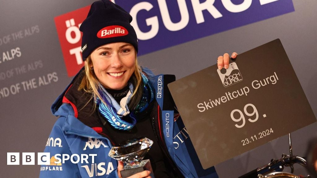 Shiffrin extends World Cup record with 99th win