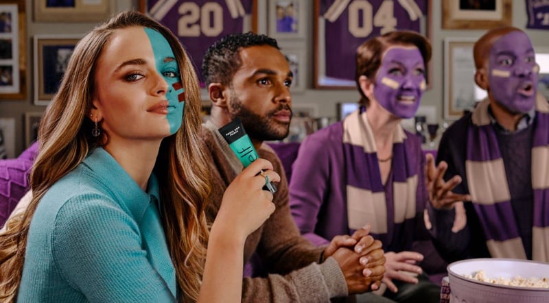 Joey King Stars in New 'e.l.f. Cosmetics' Football Fandom Commercial with Actor Lucien Laviscount - Watch Now!