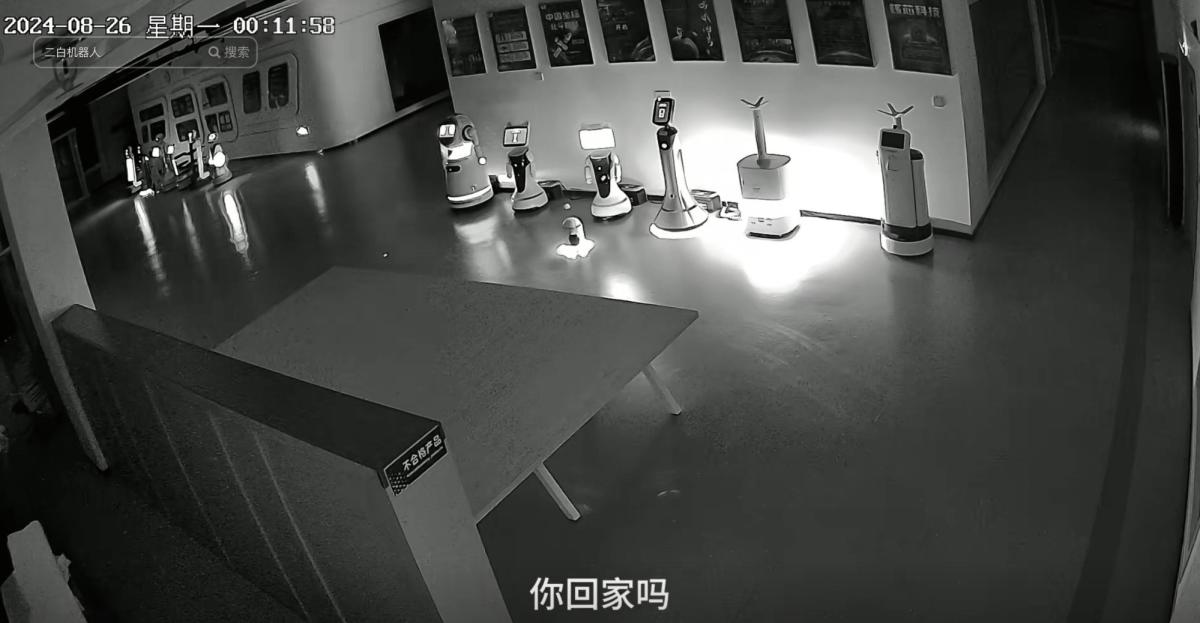 Video of a robot leading a mass escape stokes laughs and fears over AI in China