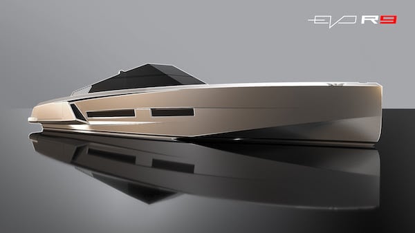 Evo Yachts unveils 30m Evo R9 superyacht with top speeds of almost 60 knots