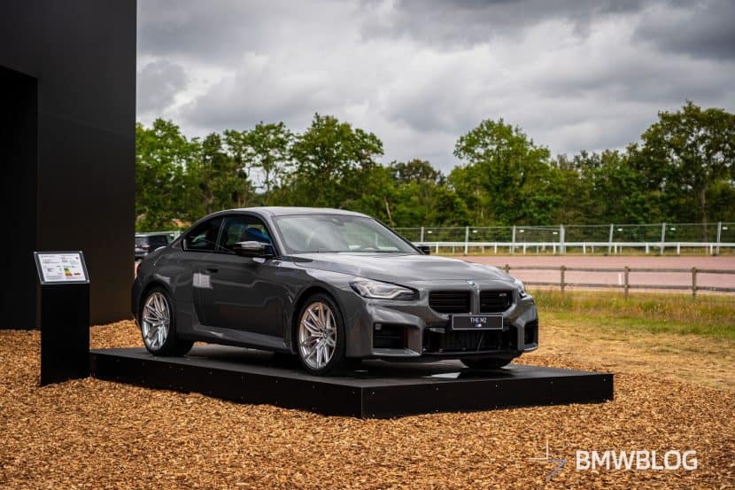 2025 BMW M2 Grigio Telesto Featured Alongside Matching M Bike