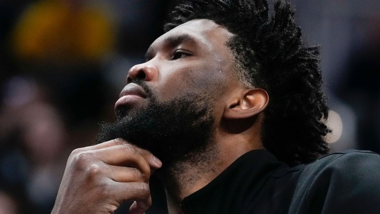 76ers' Embiid, George won't play vs. Grizzlies