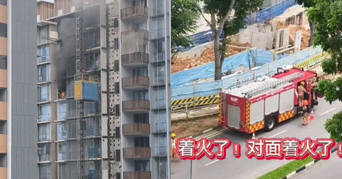 8 fires in a week: Police probing suspected arson at Yishun EC construction site