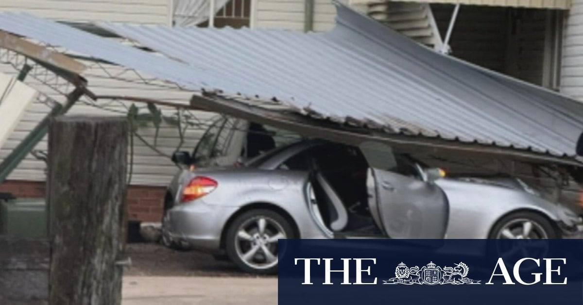 85-year-old woman 'devastated' after allegedly stolen car crashes into home 