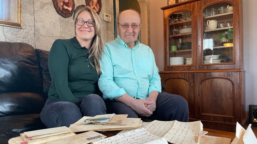 'A little piece of history': Winnipeg homeowner finds 80-year-old letters hidden in walls