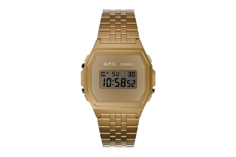 A.P.C. Joins Forces With Casio for Collaborative A1000 Watch