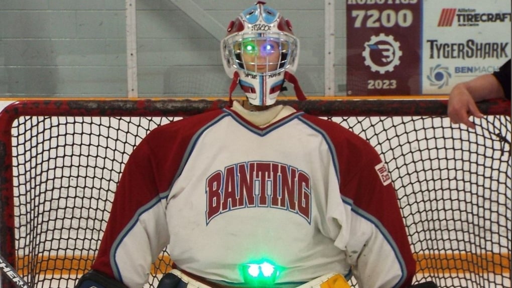 Alliston, Ont., students invited to showcase goalie robot at world's largest tech trade show 