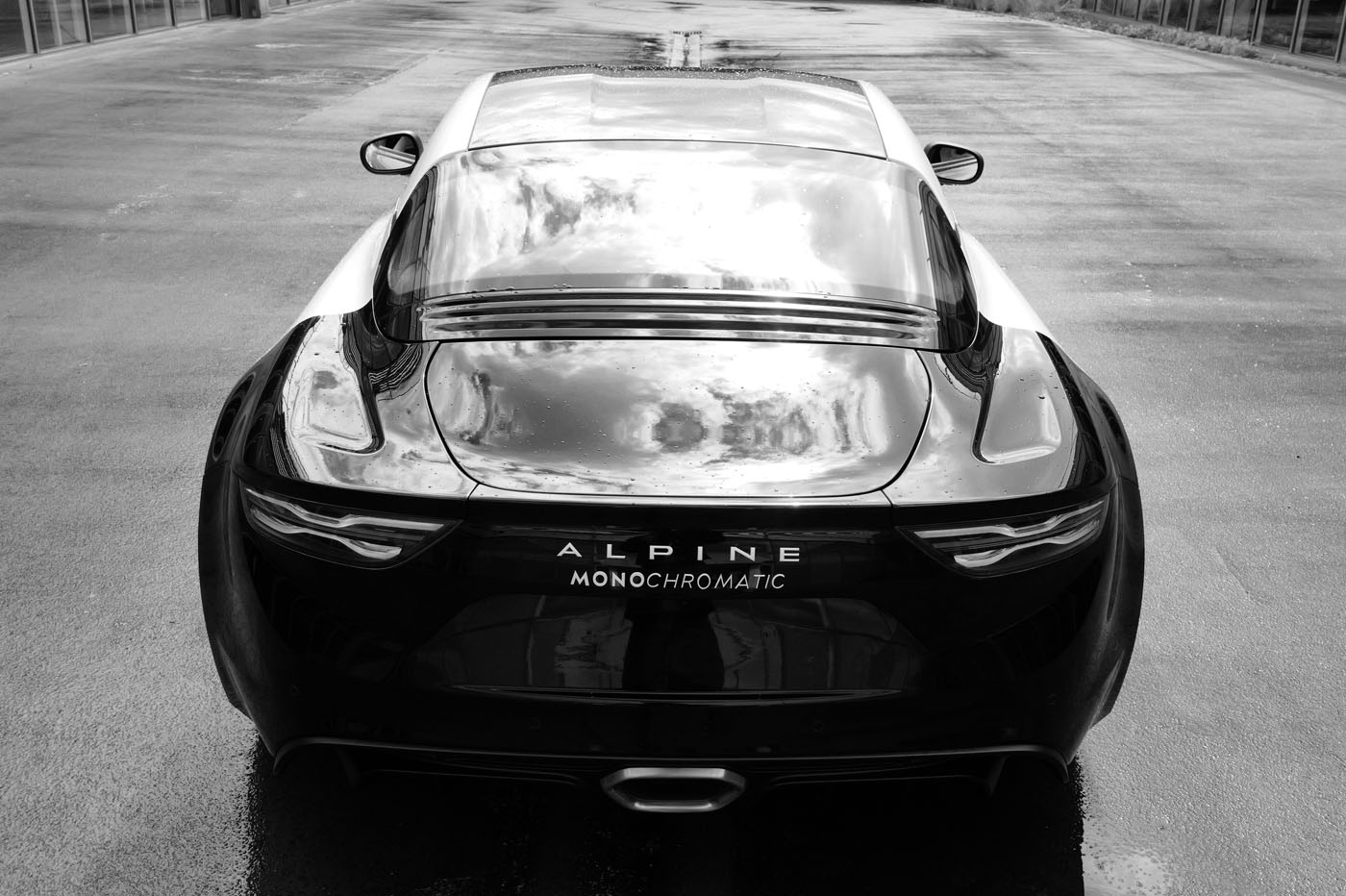 Alpine Reveals New A110 Monochromatic Art Car