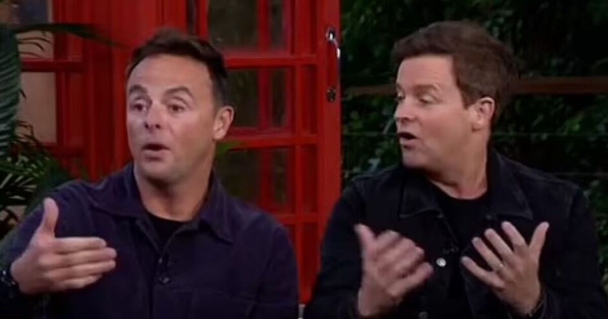 Ant and Dec 'disappointed' as Dean McCullough quits 'easiest I'm A Celeb trial'