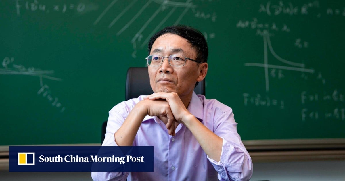 Award-winning mathematician Wang Xujia back in China after decades in Australia