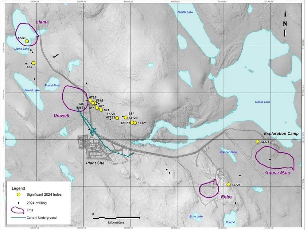 B2Gold Announces Drilling Results from its 2024 Exploration Program at the Goose Project; Drill Results at the Nuvuyak Deposit and Mammoth Target Demonstrate Potential to Further Extend the Mine Life at the Goose Project