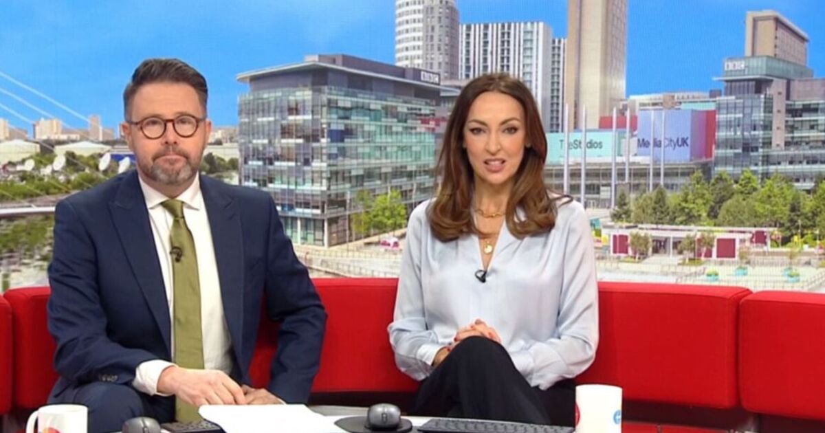 BBC Breakfast's Sally Nugent issues apology to co-star as she asks 'are you alright?'