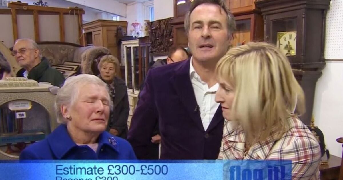 BBC Flog It guests in tears after guitar sold for double the estimated price at auction