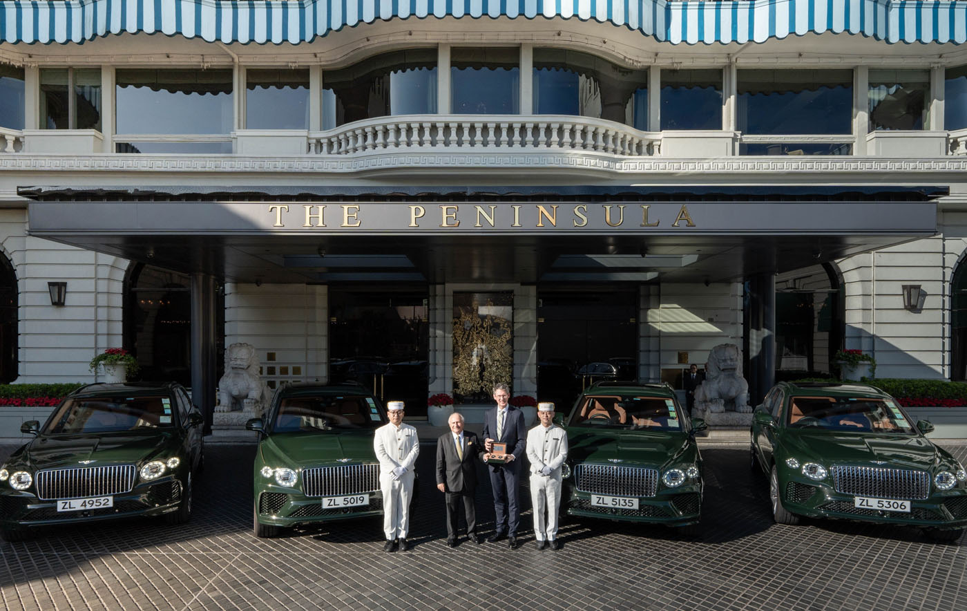 Bentley Brings A Bentayga EWB Azure Fleet To The Peninsula Hong Kong