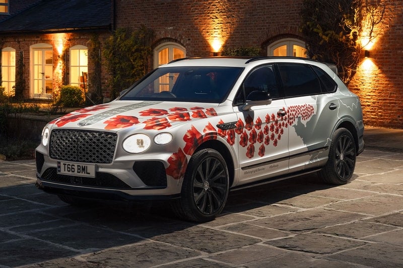 Bentley Honors Remembrance Day with Unique Bentayga EWB Mulliner