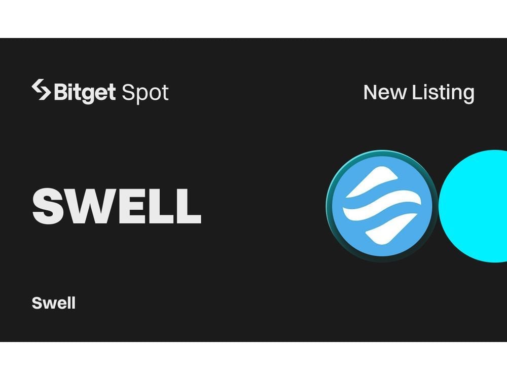 Bitget Lists Swell (SWELL) on Launchpool, Poolx and Spot With 23,440,000 Tokens in Rewards