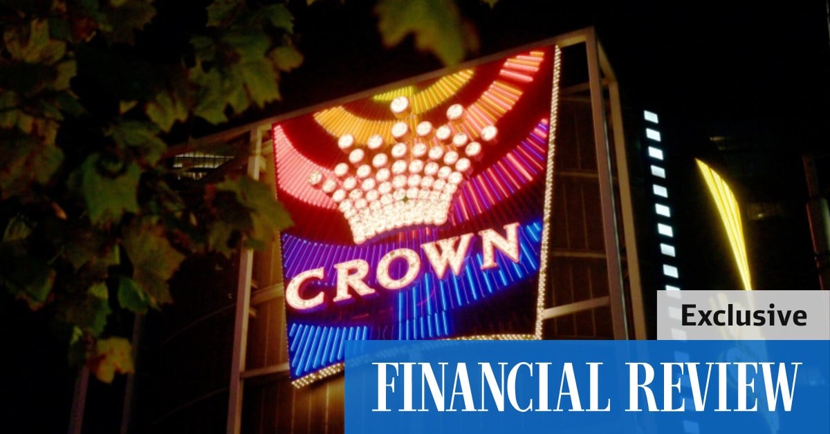 Blackstone builds Crown Resorts debt bomb as casino profits slide