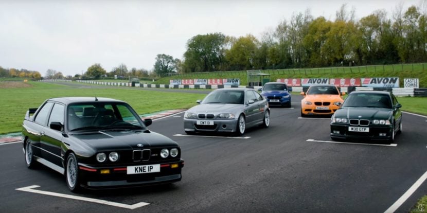 BMW Gathers All M3 Generations For New Video