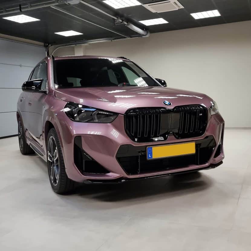 BMW X1 M35i Featured In Rare Velvet Orchid Individual Color