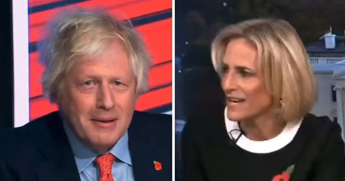 Boris Johnson branded 'cheap' in row with Emily Maitlis on Channel 4 US Election show