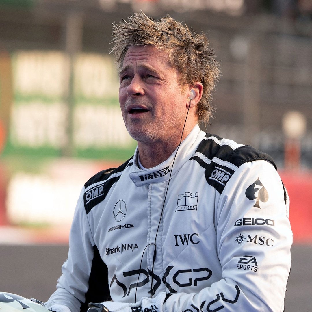  Brad Pitt F1 Film Fainting Stunt Shocks Grand Prix Fans 