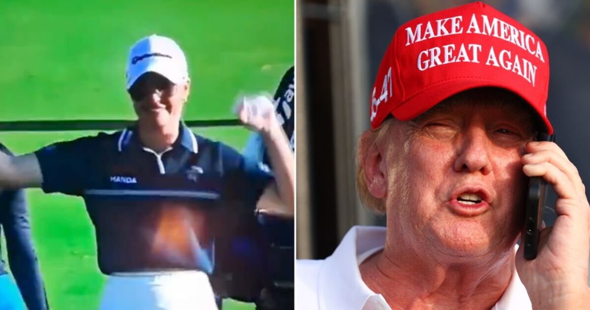 British golfer calls for Donald Trump to become Prime Minister - 'Better than Starmer'