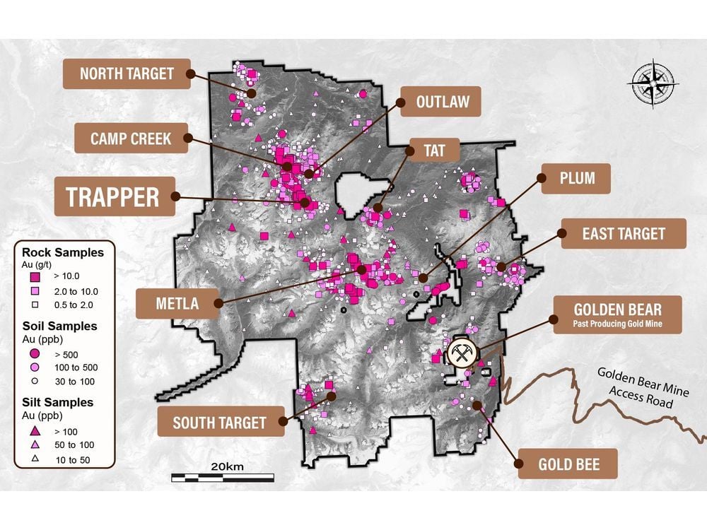 Brixton Metals Drills 3.00m of 5.67 g/t Gold within 48.50m of 1.16 g/t Gold at its Trapper Gold Target