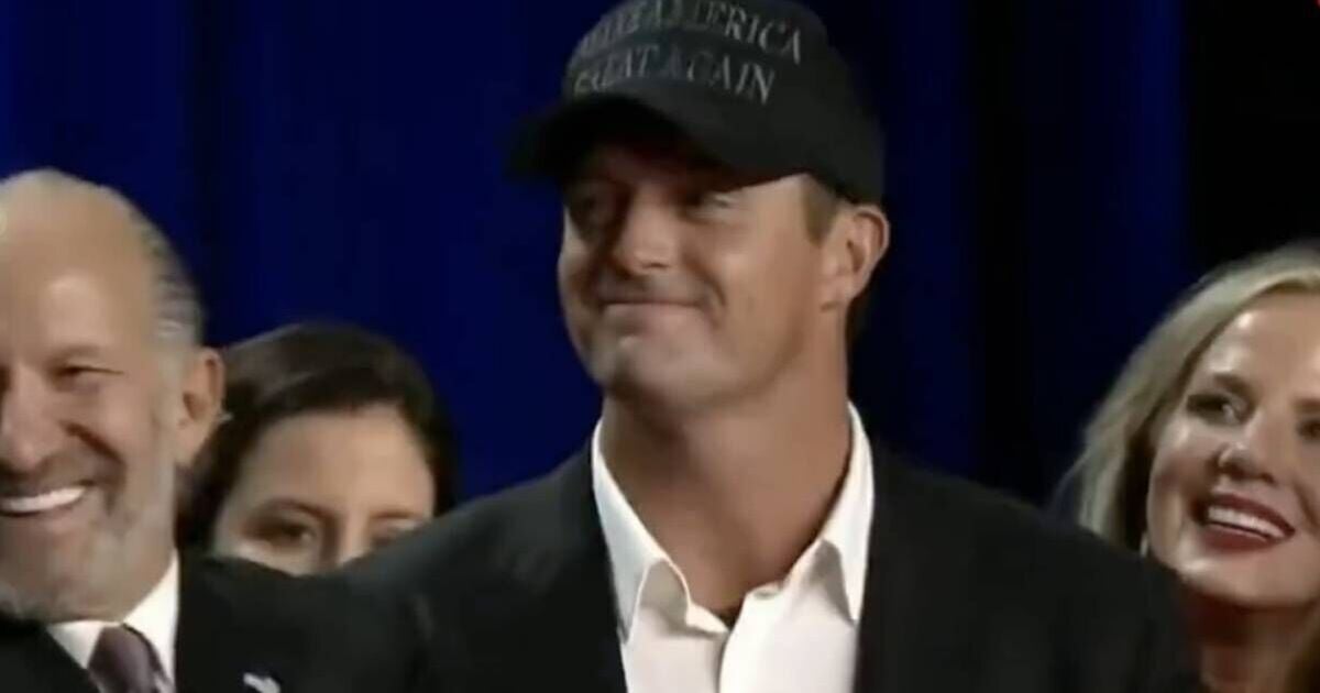 Bryson DeChambeau leaves Donald Trump red-faced during celebratory speech