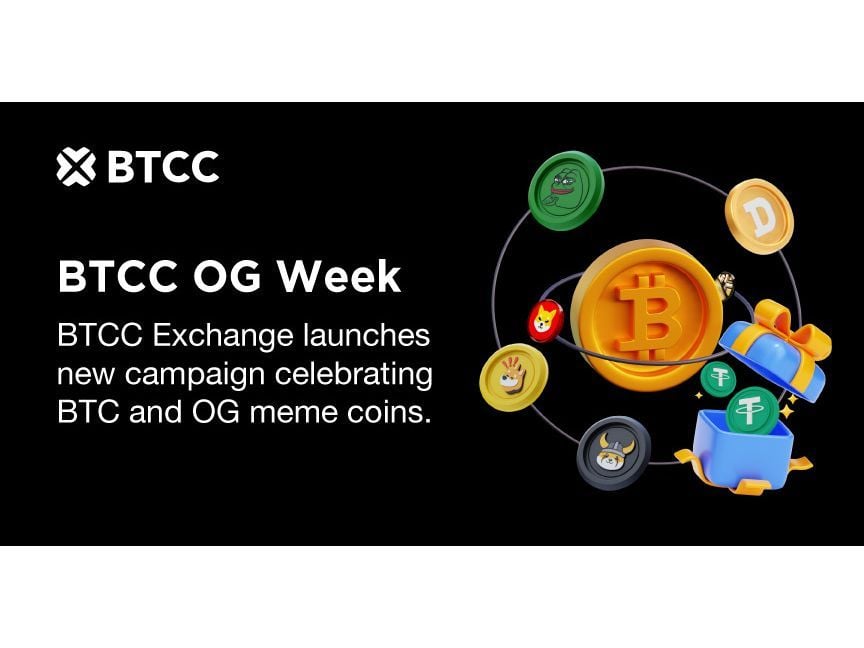 BTCC Exchange Invites Users to Rediscover Crypto History with All-New BTCC OG Week Campaign