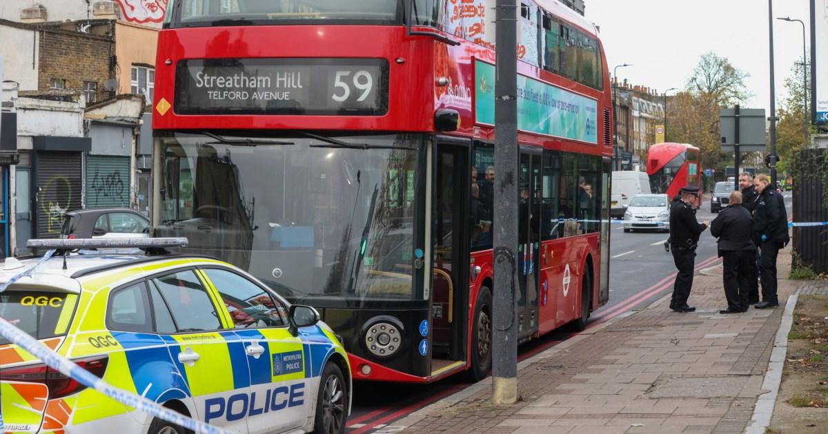 Bus passenger fighting for his life after he was attacked and robbed in south London