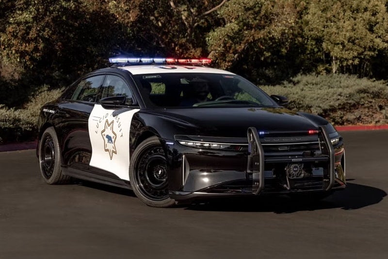 California Highway Patrol to Add Lucid Air to Its Fleet