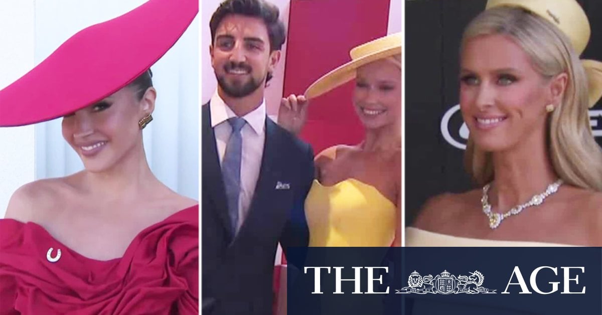 Celebs flock to the Birdcage for Melbourne Cup Day