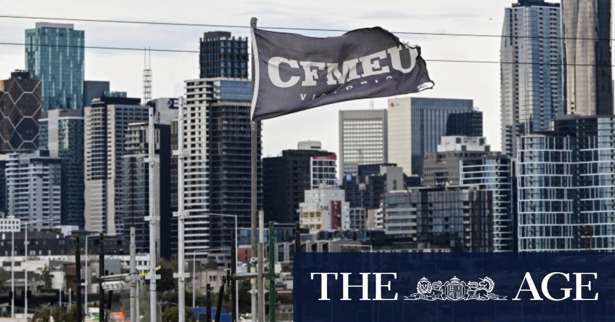 CFMEU scrambles security to headquarters after threats against officials