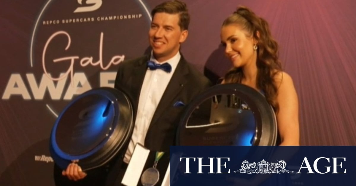 Chaz Mostert cleans up at end-of-year Supercars awards