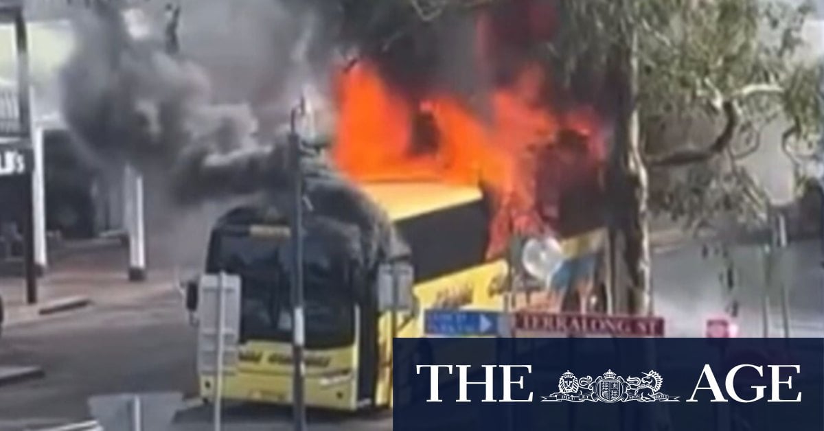 Children escape school bus fire on NSW South Coast