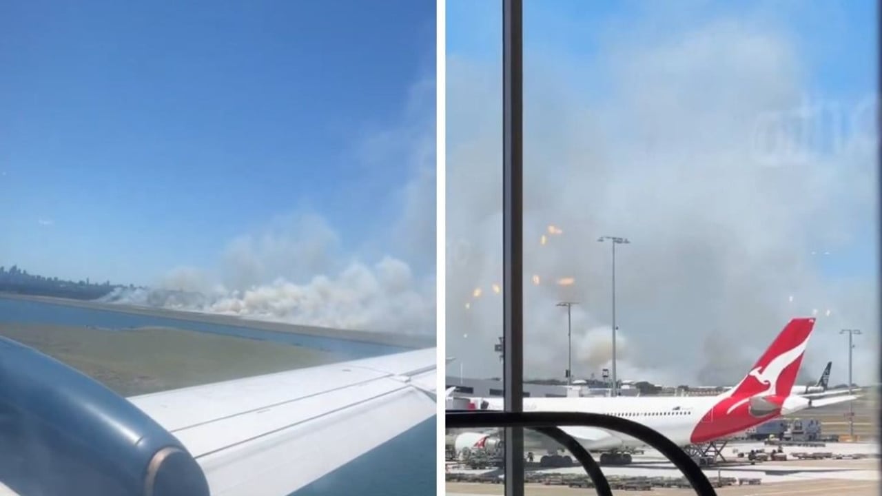 Chilling vision as Qantas engine explodes