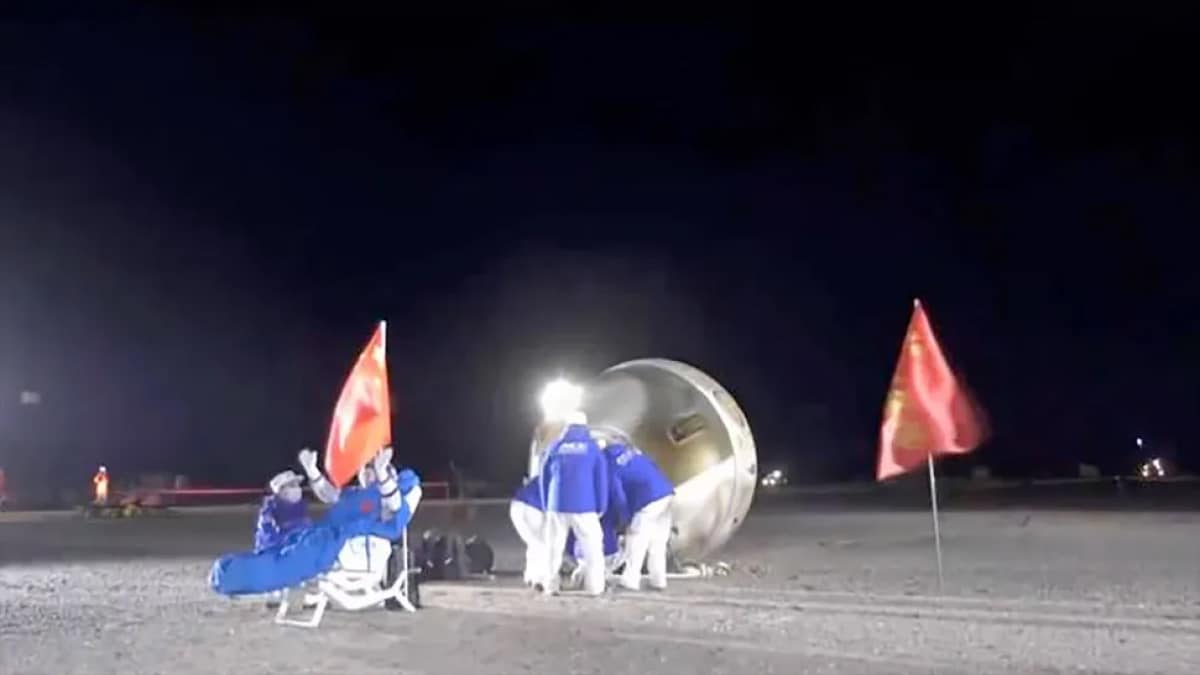 China's Shenzhou 18 Astronauts Return to Earth After Six-Month Space Mission