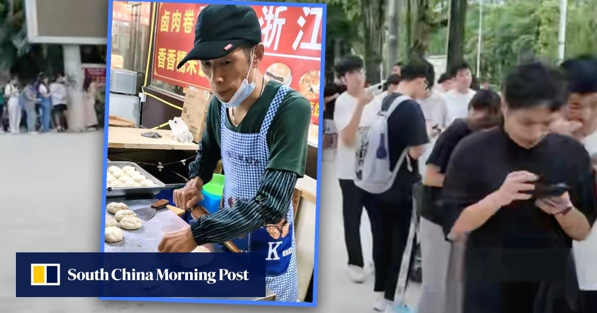 China students rally for pancake vendor with cancer-hit wife, form long queues to buy food