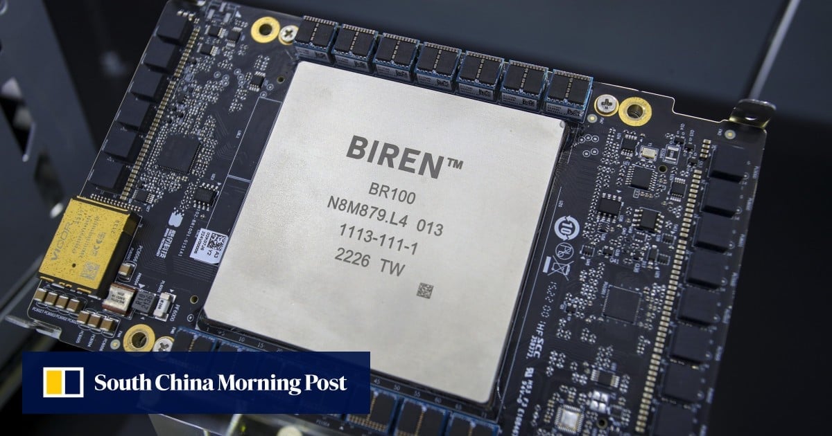 Chinese AI chip start-up Biren sees performance boost by teaming with Tencent-backed firm