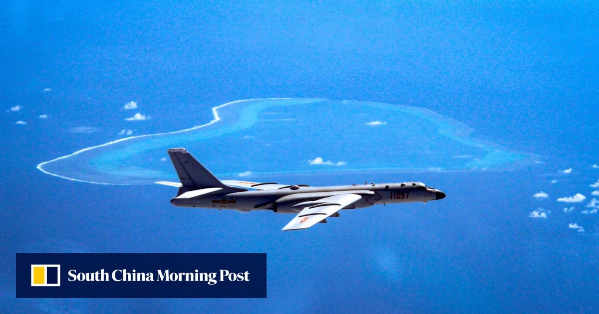 Chinese military conducts sea and air patrol around shoal amid tension with Philippines